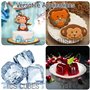 Dawwoti Singe Silicone Cake Moule Fondant Cake Decoration Bac À Glaçons De Cuisson Moule Chocolat pour Enfants Kids