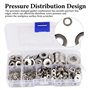 Assortiment Kit de Rondelles Plates Acier Inoxydable