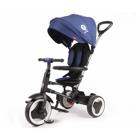 Qplay Rito Blue Tricycle à 3 roues Bleu 10 à 36 mois grandit avec l'enfant