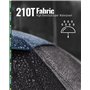 Chakipee Parapluie Pliant Compact - Parapluie Homme Automatique Resistant Vent, Parapluies Bleu de Voyage Portables, Auvent à Do