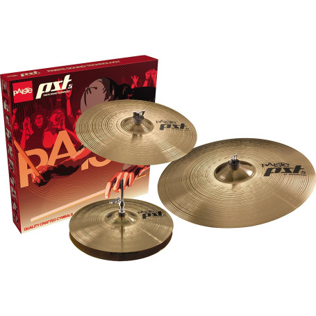 Paiste - Cymbales en Packs PACK PST5 UNIVERSEL SET PACKPST5UNIVERSELSET Neuf garantie 3 ans