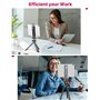 ULANZI Support Tablette, Adaptateur Support Tablette Réglable, Adaptateur iPad pour Trépied avec Chaussure Froide pour iPad Pro