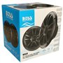 KIT Set pour Boss Audio Systems MR6B 2 Enceintes Marines Double cône 6,5" 16,50 cm 165 mm 90 Watt rms 180 Watt Max étanche Noir,