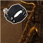 Bidepan Ligature avec Metal Haute Gamme pour Saxophone Tenor Bec