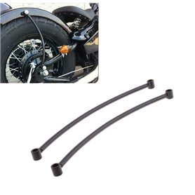 WINBST Support de Moto pour Garde-Boue arrière de Pont arrière de Garde-Boue arrière Noir rétro