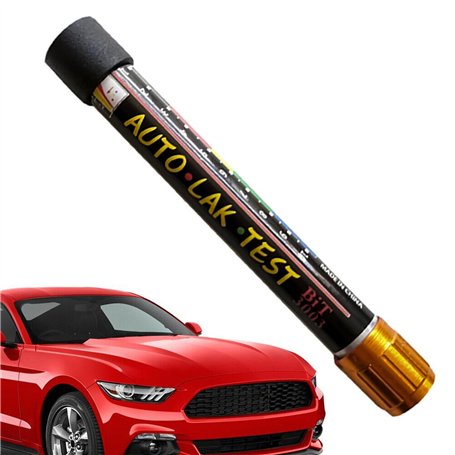 Nizirioo Testeur d'épaisseur de peinture - Testeur de peinture de voiture - Avec échelle de pointe magnétique - Testeur de tôle