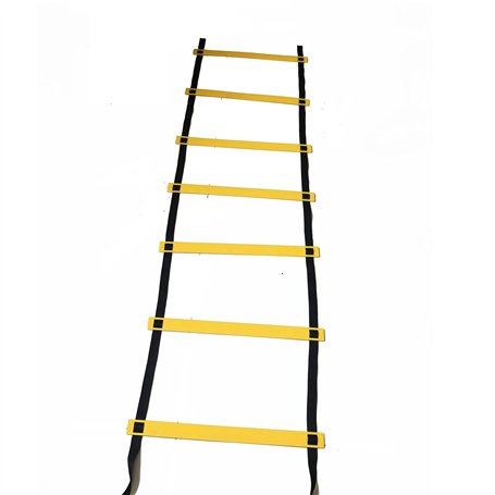 Wellsem Jeu de Jambes Échelle Échelle d'agilité avec Sac Échelle