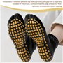 HDGSAFD 4 Paires De Chaussettes Antidérapantes Pour Enfants, Chaussettes De Trampoline, Chaussettes À Pois Antidérapantes, Chaus