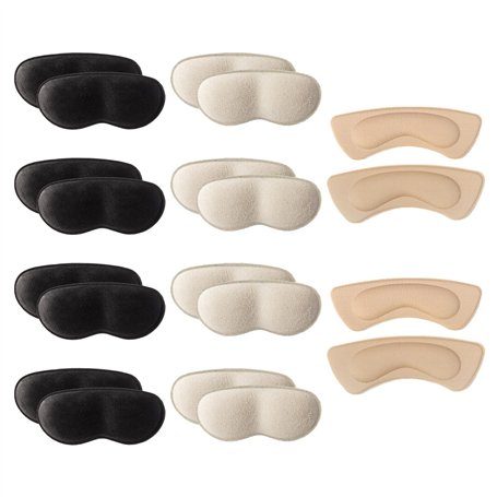 Lot de 10 paires de talonnettes autocollantes universelles anti-usure pour enfants et femmes