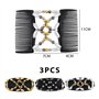 Lot de 3 peignes à cheveux à perles - Peigne à cheveux polyvalent pour femme - Clip peigne pour chignon - Pince à cheveux élasti