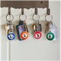 16 Éléments De Porte-Clés De Billard, Accessoires D'Éléments De Billards, Porte-Clés Créatif, Porte-Clés Cadeau, Porte-Clés À La