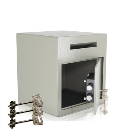 Coffre-Fort boîte aux Lettres | Coffres-forts de dépôt | 3 clés | Serrure à clés