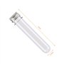 GWHOLE Lot de 12 Tubes à Essai 40ML en Plastique Transparent avec Bouchon à Visser