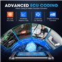 Autel MaxiPRO MP900BT Valise Diagnostic Auto: 2025 MP900-BT V2.0 ECU Codage Bidirectionnel Outil, Mise à MP900E MP900E KIT MP808