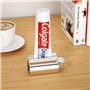 Relota 2 Pièces Presse Tube Dentifrice en Acier Inoxydable 304, Distributeur de Dentifrice avec Support de Siège, Dentifrice à T