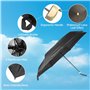 Lixiluxia Mini Parapluie Pliant, 6 Baleines Parapluie Femme, Parapluies Pliants, Petit Parapluie de Poche Solide, Parapluie Comp