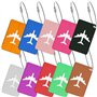 Chiluxendo 10 Pièce Etiquette Valise Aluminium