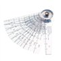 sourcing map 0.05-1mm plastique épaisseur Jauge d-Lacune dans outil mesure 13 1