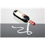 Fantes - Porte-bouteille en acier inoxydable flottant en corde magique pour bouteille de vin - Cadeau fantaisie pour décoration