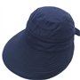 QCHOMEE Femme Chapeau de Soleil Réglable Casquette Visière Pliable Large Bord Protection Solaire Respirant Cap été Anti-UV pour