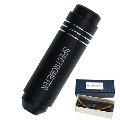 Spectroscope de diffraction de poche Outil de taille moyenne pour l'identification rapide des pierres précieuses et l'utilisatio