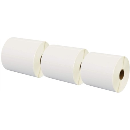 3 Compatibles Rouleaux 100mm x 50mm Étiquettes thermique pour Zebra GK420d GK420t GC420d GX420d GX420t GC420t GX430t GT800 LP284