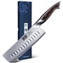 HOSHANHO Couteau de Cuisine Nakiri de 18 cm