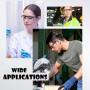 Lunettes de Protection, 10 Pièces Lunettes Sécurité Réglables Lunette Anti Rayures Verres,Écran oculaire Enveloppant pour Le Tra