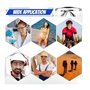 Lunettes de Protection, 10 Pièces Lunettes Sécurité Réglables Lunette Anti Rayures Verres,Écran oculaire Enveloppant pour Le Tra