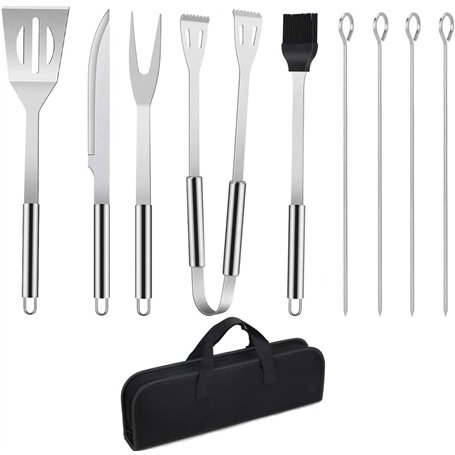 Outils Barbecue - Ustensiles Barbecue 9PCS - Accessoires Barbecue