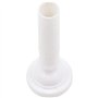 POFET Lot de 5 embouchures pour trompettes en plastique ABS Blanc