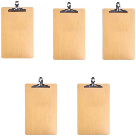 5 Pièces 32K Planchettes à Pince A5