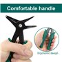 Pinces à Circlip Anneau éLastique - Circlips Snap Ring 2 en 1, Retrait De L'outil De Remontage Interne Externe Double Usage Retr