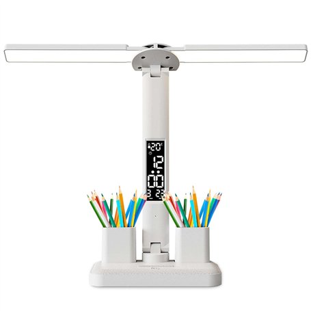 Asfrode Lampe De Bureau LED Pour Enfants: Lampe De Table Dimmable Avec Charge USB