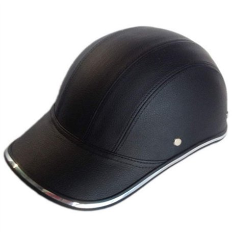 Demi-Casque de Moto Casquette de Baseball Casque de vélo Scooter Anti-UV sécurité Casque Vintage