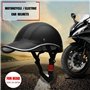 Demi-Casque de Moto Casquette de Baseball Casque de vélo Scooter Anti-UV sécurité Casque Vintage