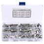 Vis à Tête Cylindrique 90Pcs 1/4-20UNC Vis à Tête Creuse à Six Pans Creux en Acier Inoxydable 304 Vis à Tête Cylindrique à Tête 