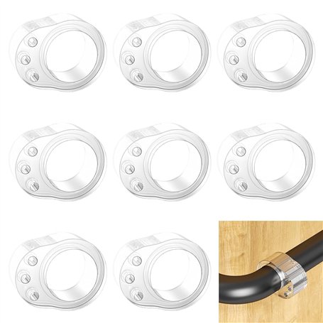 Firschoie Lot de 8 Protections de Poignée de Porte