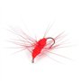 ANCLLO Lot de 40 Mouches Rouges pour Accessoires De Pêche en Plein Air la pêche à la Truite, au Saumon et à la Truite