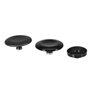Bouton de manette bouton, 3pcs Bouton de commande de voiture Bouton de manette pour Q5 8K0998068A