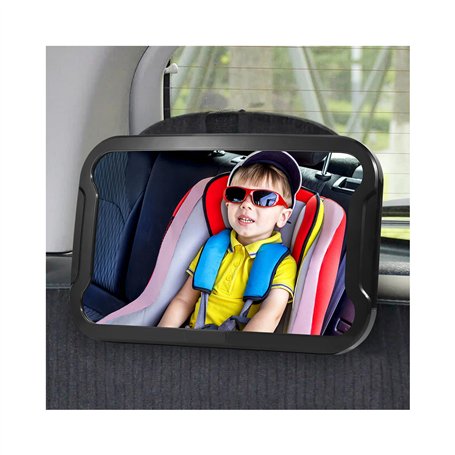 Vinabo Miroir Voiture Bébé Retroviseur Bebe avec 360° Rotation Réglables Incassable