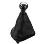 DOMENICA 5 Vitesses Pommeau de Levier de Vitesse avec Soufflet Compatible pour Peugeot 207 307 308 CC