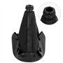 DOMENICA 5 Vitesses Pommeau de Levier de Vitesse avec Soufflet Compatible pour Peugeot 207 307 308 CC
