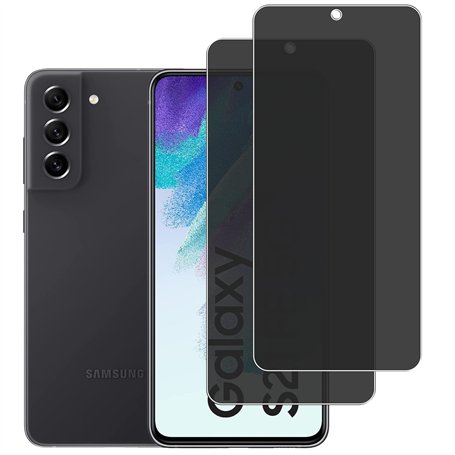 KELOLIN [2 pièces] Anti Espion Verre Trempé Protection écran Pour Samsung Galaxy S21 FE 5G 9H Dureté