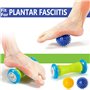 Balle de massage pour les pieds - Pour fasciite plantaire - Rouleau de massage musculaire et balles de massage des pieds