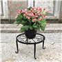 FCQLFYF Lot De 2 Support pour Plantes,Porte-Pots De Fleur en Fer Forgé,Support De Pot De Fleur en Fer Forgé,Décor pour Intérieur