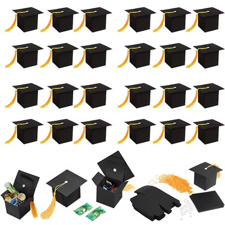 30 Pièces Boîtes de Bonbons de Graduation