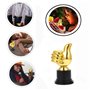 Wxinsheng Mini Trophée Golden Thumb,4 PCS Trophée en Plastique avec Pouce doré,pour La CéRéMonie De Remise des Prix,Les Prix De 
