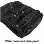 Lot de 4 housses de roue pour bébé - Housses de roue pour fauteuil roulant - Imperméables et anti-taches - Accessoires anti-pous