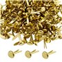 ATBUSS Lot de 220 punaises à tête ronde dorées - Pour scrapbooking